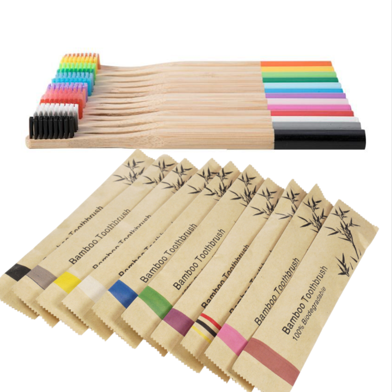 10/20 Pcs Kids Bamboo Toothbru – обзор и цена Bamboo Toothbrush Set