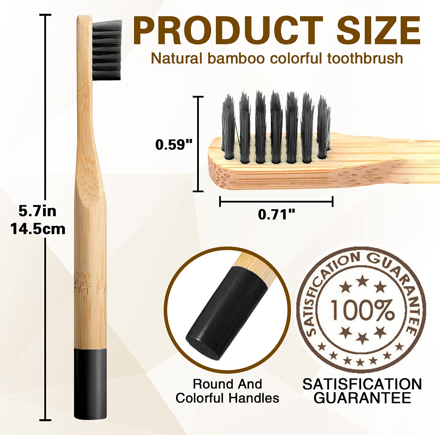 10/20 Pcs Kids Bamboo Toothbru – обзор и цена Bamboo Toothbrush Set