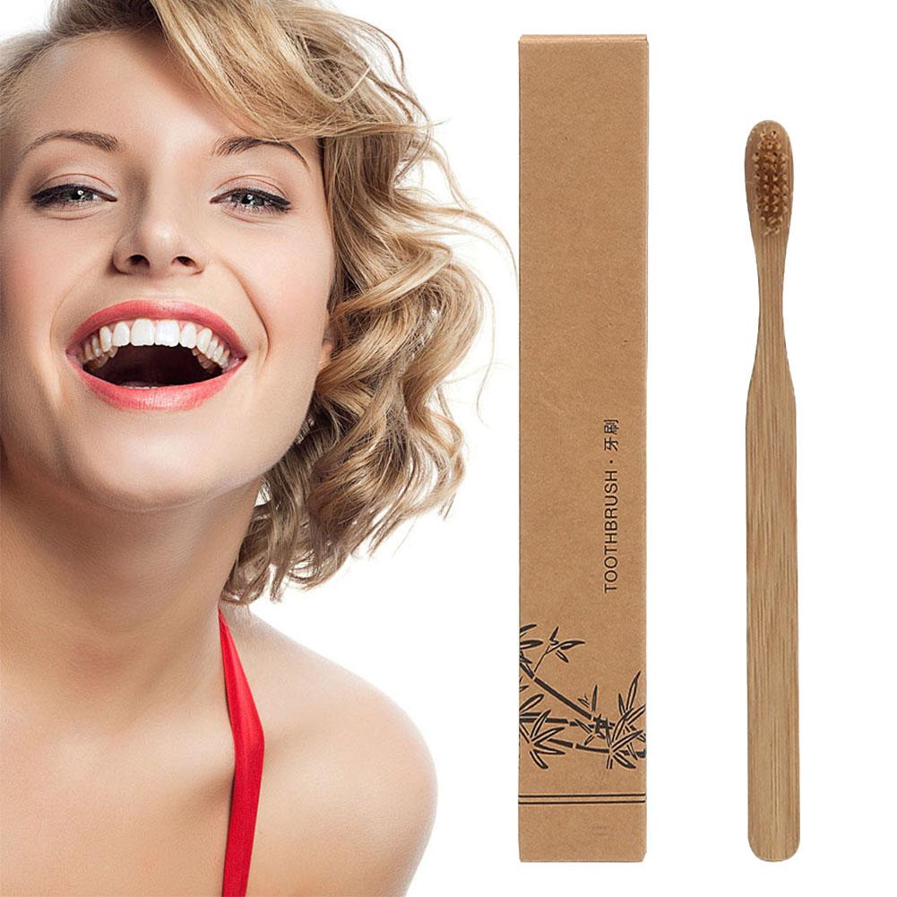30pcs Bamboo Disposable Toothb – обзор и цена Bamboo Toothbrush Set