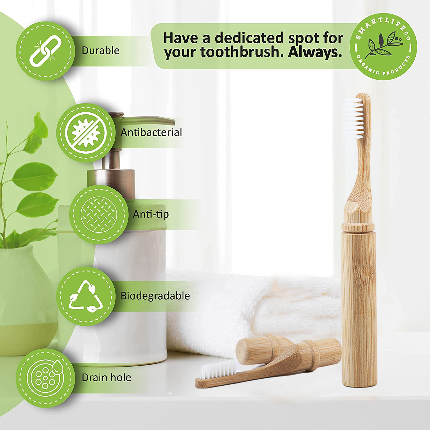 New  Bamboo Sleeve Toothbrush  – обзор и цена Bamboo Toothbrush Set