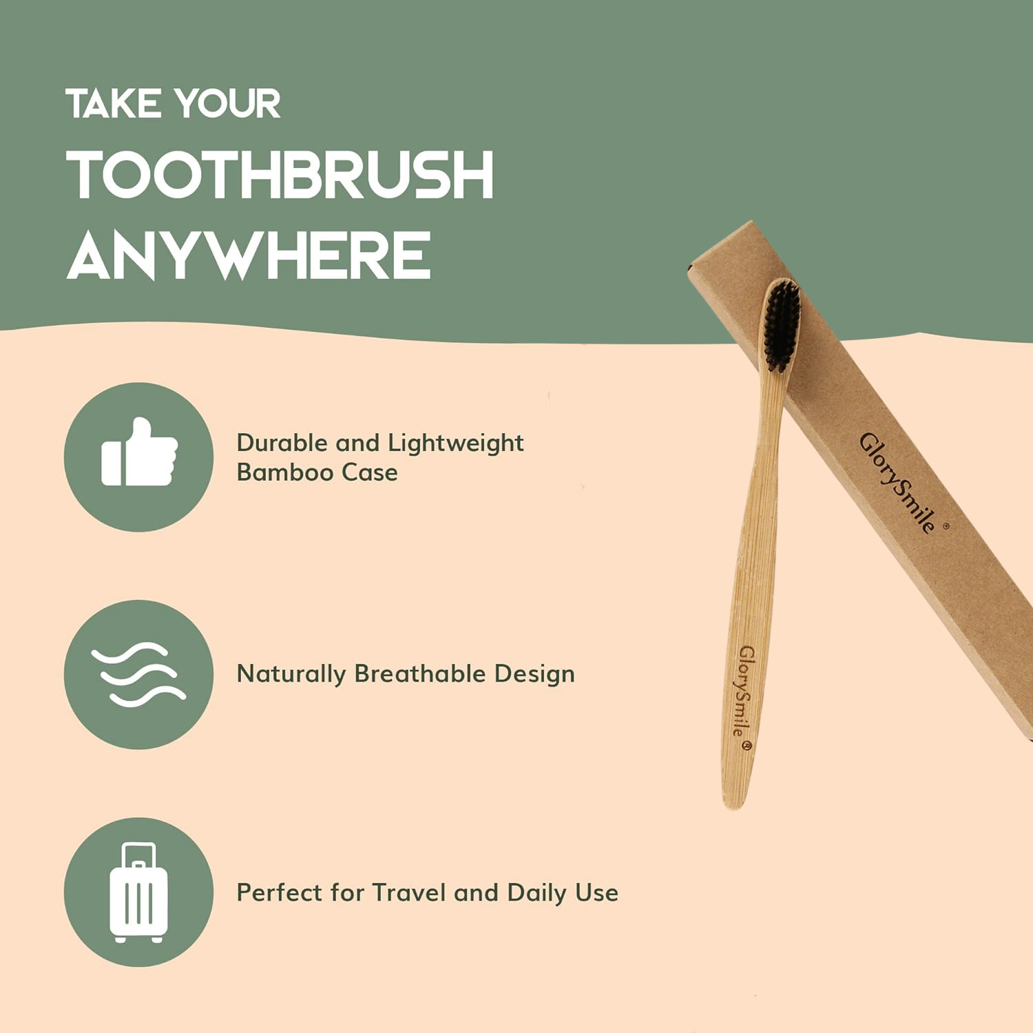 1/4 Pcs Bamboo Toothbrushes -  – обзор и цена Bamboo Toothbrush Set