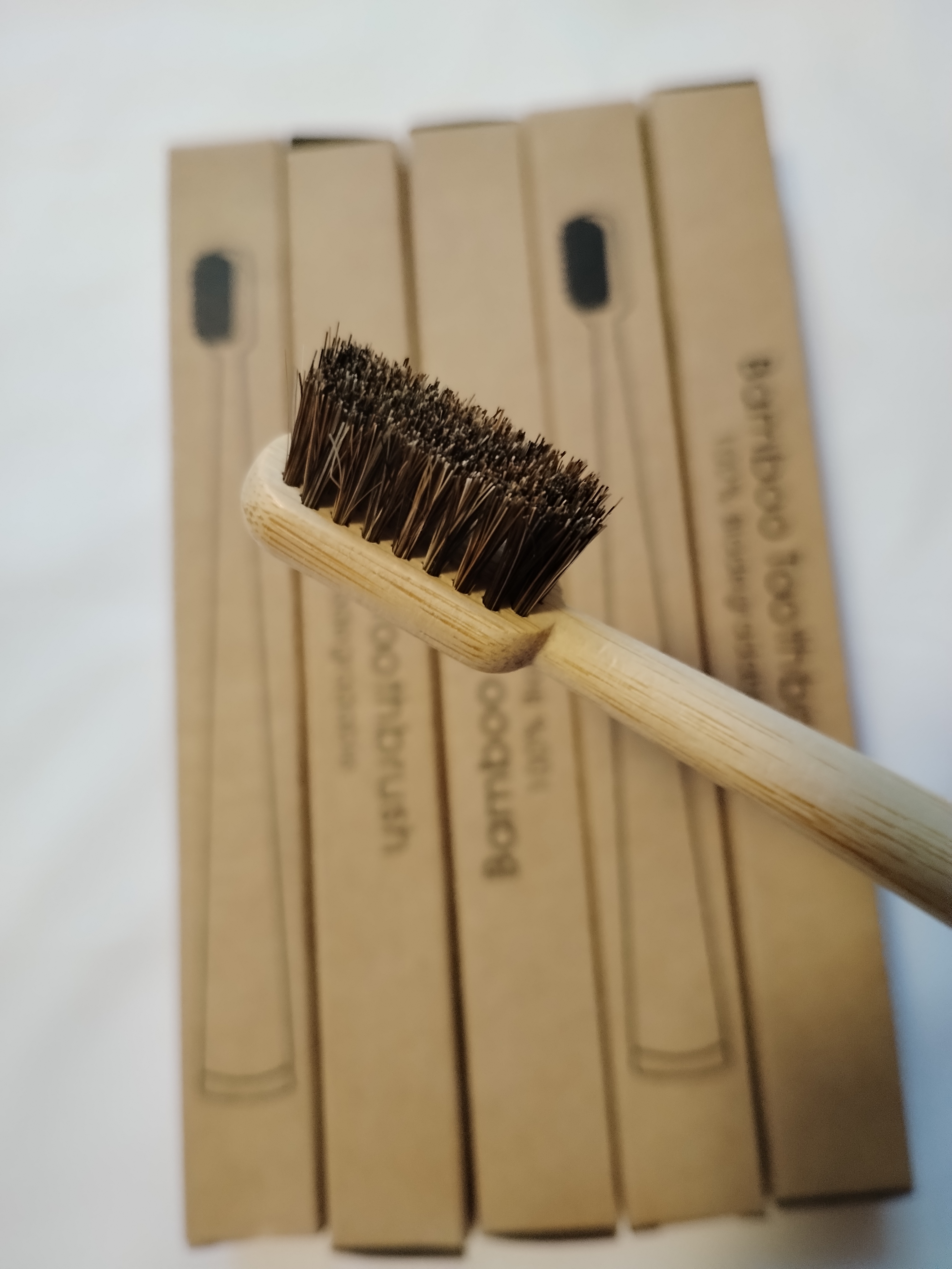 5Pcs Horsehair Bamboo Toothbru – обзор и цена Bamboo Toothbrush Set