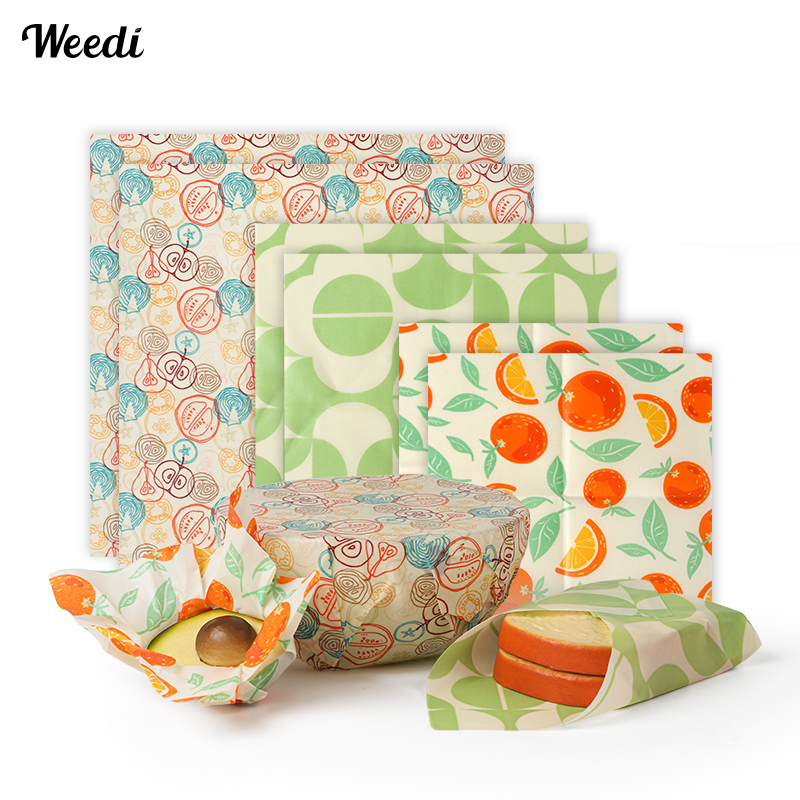 9Pack Reusable Beeswax Wraps,  – обзор и цена Beeswax Food Cover