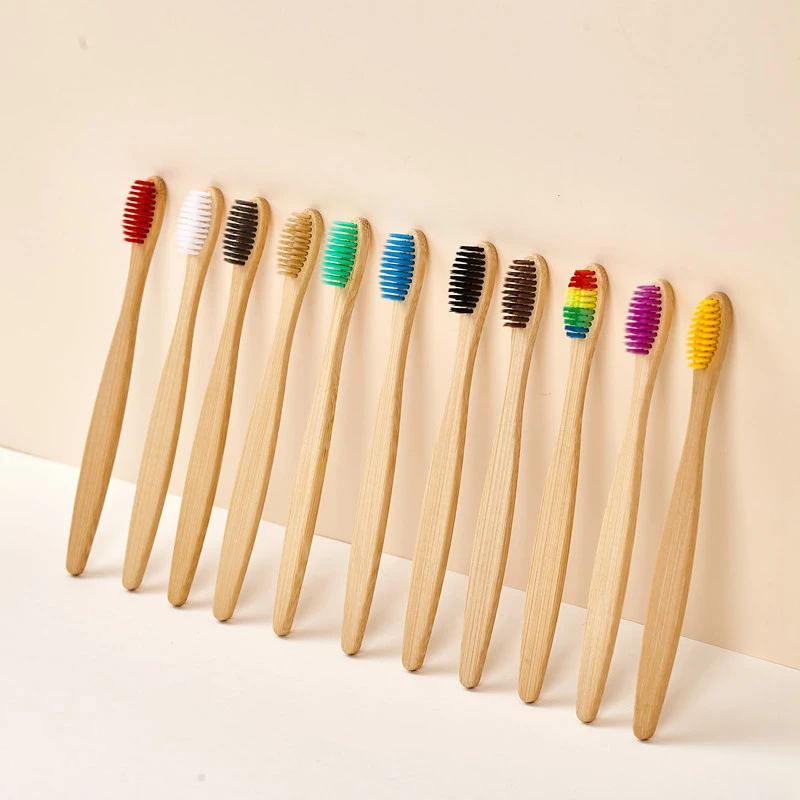 5/10/20/30Pcs Colorful Bamboo  – обзор и цена Bamboo Toothbrush Set