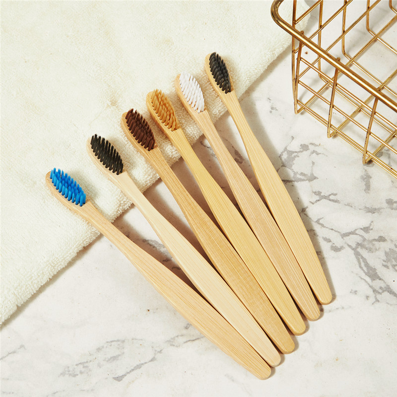 5/10/20/30Pcs Colorful Bamboo  – обзор и цена Bamboo Toothbrush Set