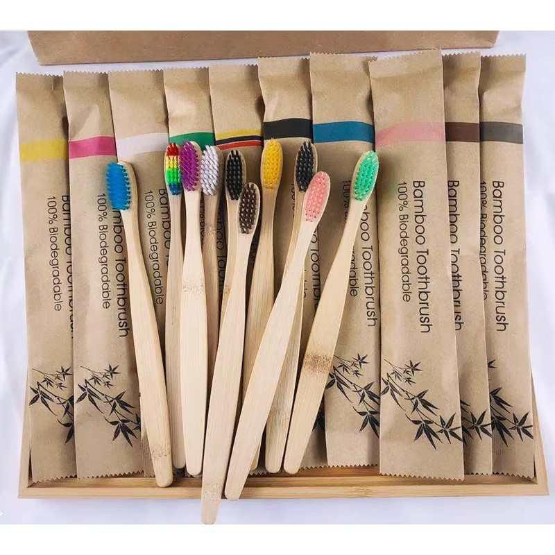 5-30pcs Bamboo Toothbrushes So – обзор и цена Bamboo Toothbrush Set