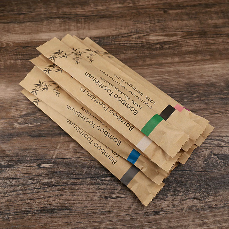 50 / 100 Pcs  Customized Laser – обзор и цена Bamboo Toothbrush Set