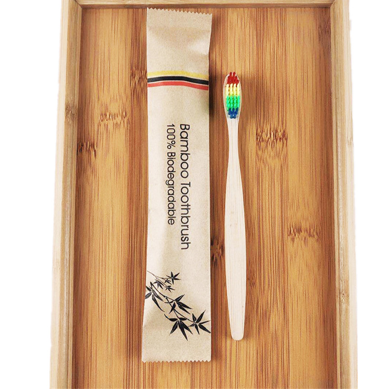 50 / 100 Pcs  Customized Laser – обзор и цена Bamboo Toothbrush Set
