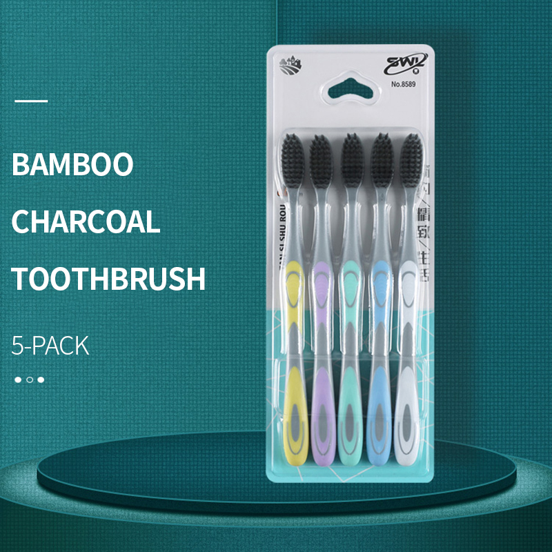 5/10pcs manual toothbrush with – обзор и цена Bamboo Toothbrush Set