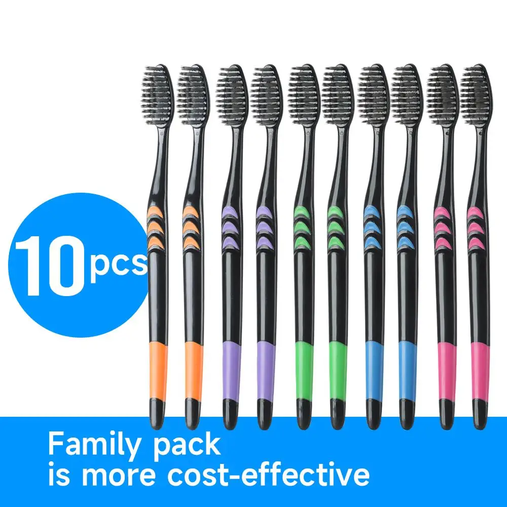 Bamboo Charcoal Soft Bristles  – обзор и цена Bamboo Toothbrush Set