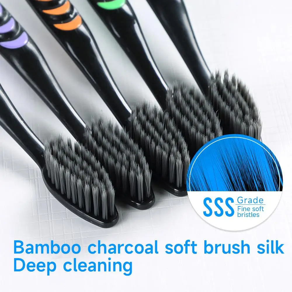 Bamboo Charcoal Soft Bristles  – обзор и цена Bamboo Toothbrush Set