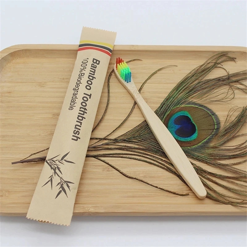 Bamboo Toothbrushes 100Pcs Eco – обзор и цена Bamboo Toothbrush Set