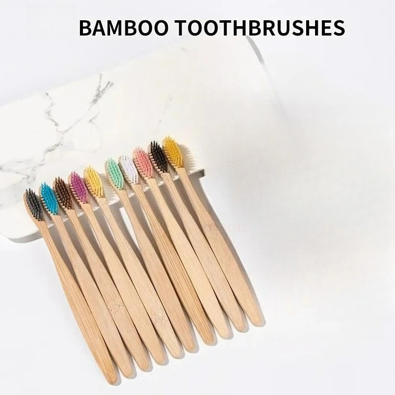 Bamboo Toothbrush Set Natural  – обзор и цена Bamboo Toothbrush Set