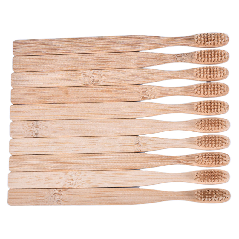 10pcs/oral Natural Bamboo Fibr – обзор и цена Bamboo Toothbrush Set
